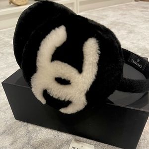 Chanel Shearling Earmuffs